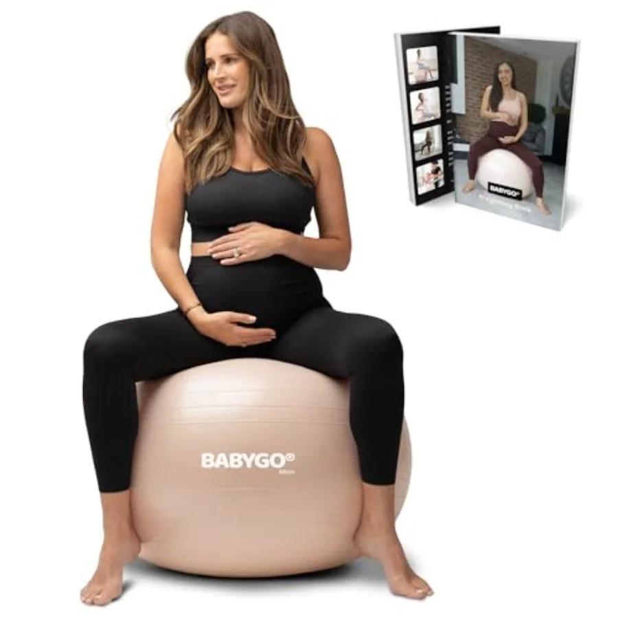 Pregnancy Yoga Labor and Exercise Ball and Book Set Trimester Targeting, Maternity Physio, Birth and Recovery Plan Included Ant
Pregnancy Yoga Labor and Exercise Ball and Book Set Trimester Targeting, Maternity Physio, Birth and Recovery Plan Included Ant