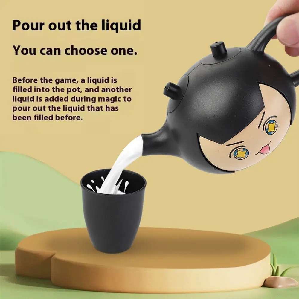 Creative Children's Magic Teapot Toy Novelty Funny Gadgets Magic Teapot Props Set Dual Pouring Smooth Edges Innovative Tea Pot
Creative Children's Magic Teapot Toy Novelty Funny Gadgets Magic Teapot Props Set Dual Pouring Smooth Edges Innovative Tea Pot