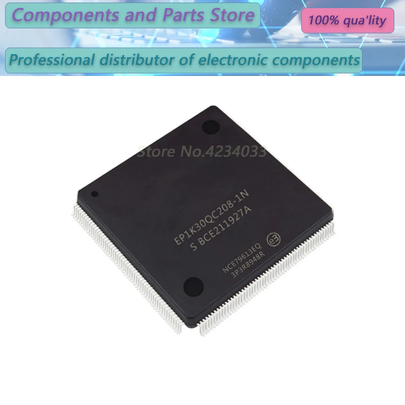 1 шт. EP1K30QC208-1N EP1K30QC208-1 EP1K30QC2 QFP208 Новый оригинальный товар в наличии
1 шт. EP1K30QC208-1N EP1K30QC208-1 EP1K30QC2 QFP208 Новый оригинальный товар в наличии