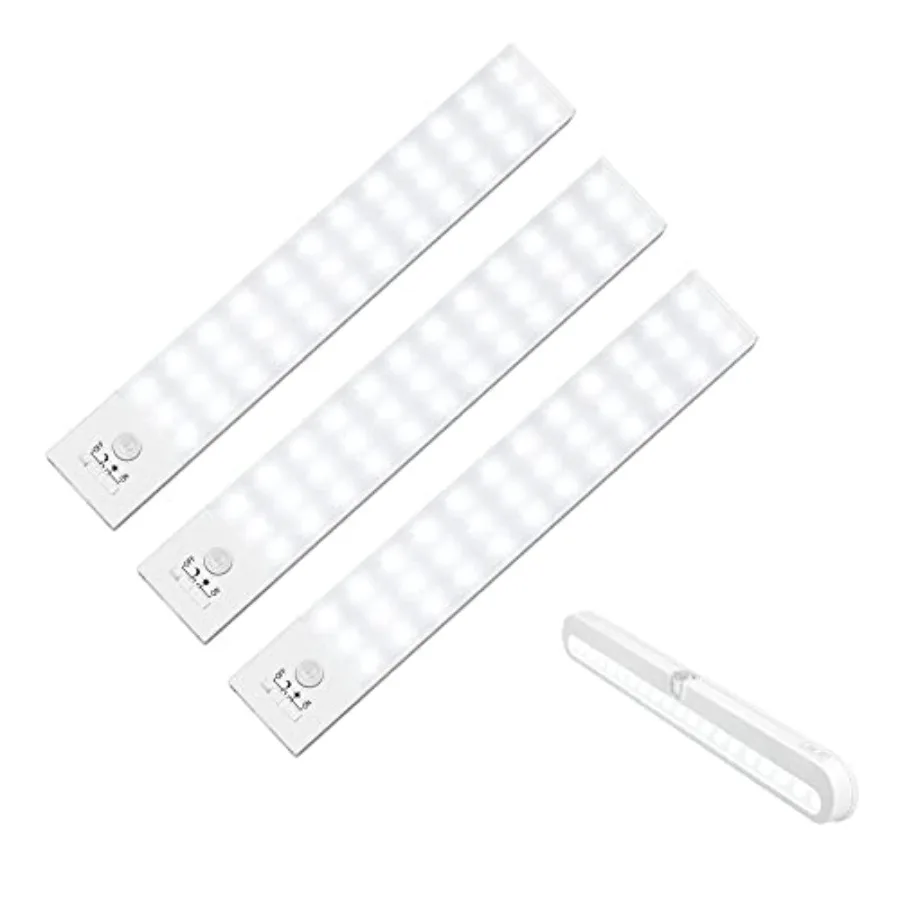 1 Pack T01L LED Closet Light + 3 Pack 36 LED Closet Lights Battery Powered LED Lights, Super Bright Under Cabinet Lighting, Mot
1 Pack T01L LED Closet Light + 3 Pack 36 LED Closet Lights Battery Powered LED Lights, Super Bright Under Cabinet Lighting, Mot