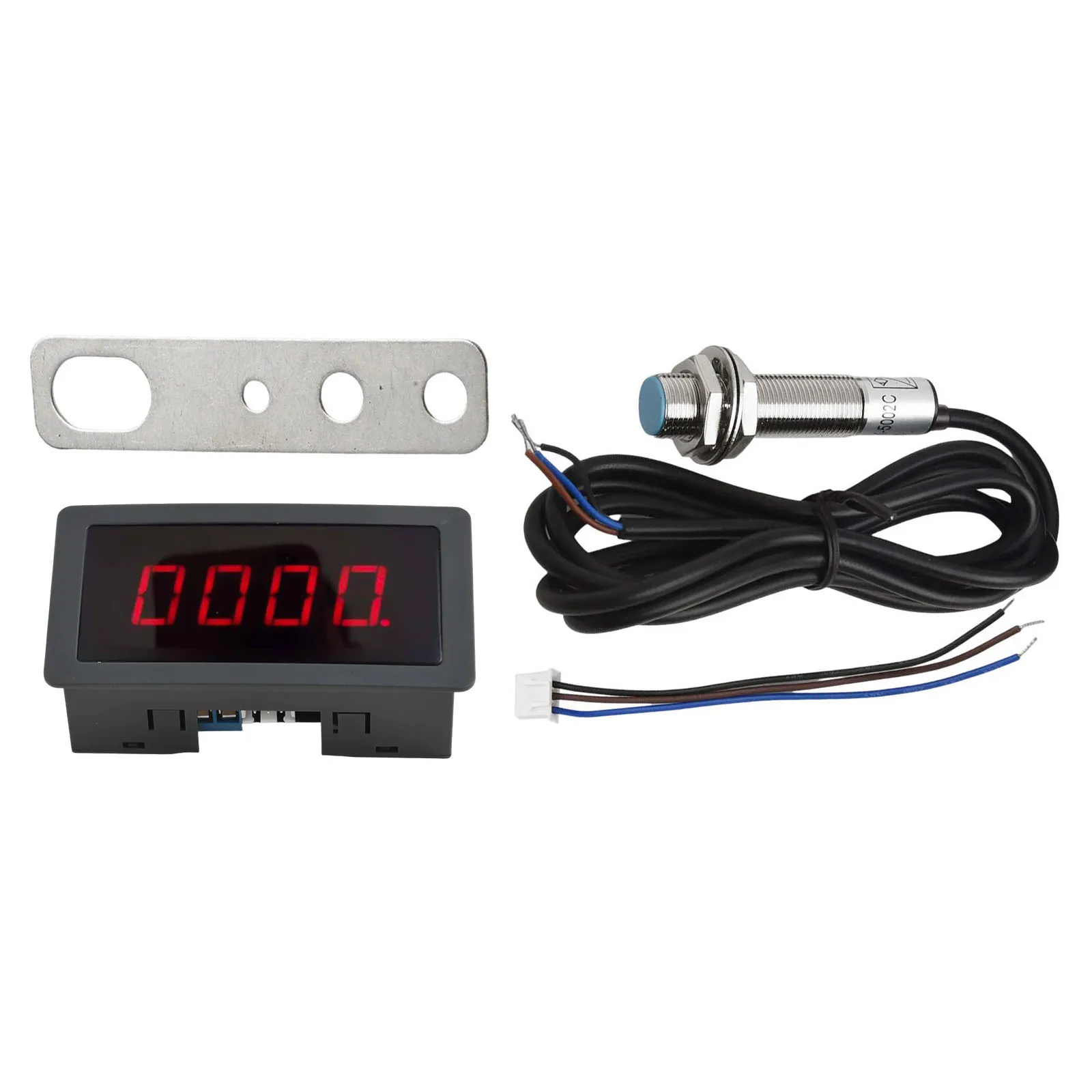 For Industrial Applications 79 42 25mm AC110-230V Tachometer AC110-230V RPM Measuring Device 4-bit LED Display
For Industrial Applications 79 42 25mm AC110-230V Tachometer AC110-230V RPM Measuring Device 4-bit LED Display