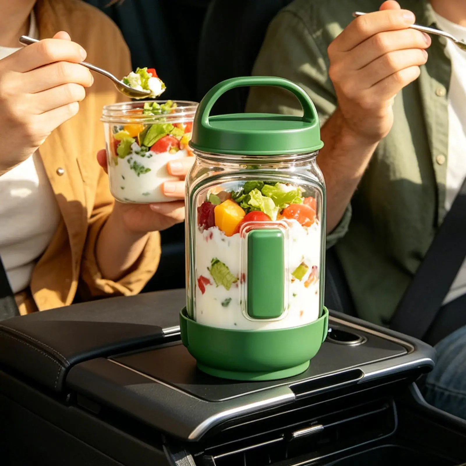 Salad Storage Container Portable Leak-Proof Food Canisters Food Storage Container for Home Kitchen Daycare Meal Prep Travel
Salad Storage Container Portable Leak-Proof Food Canisters Food Storage Container for Home Kitchen Daycare Meal Prep Travel