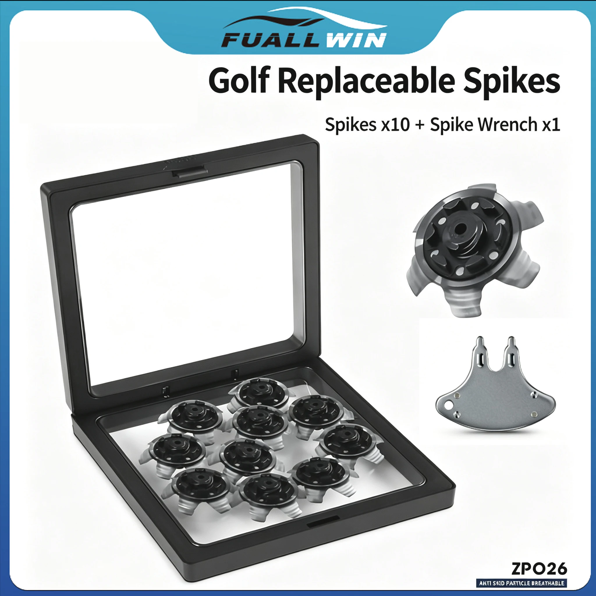 high-end boxed TPU Golf Shoe Spikes Cleats 10pcs + 1 Removal Tool Anti-Slip Screw-in Golf Shoe Replacement Studs for Golfers
high-end boxed TPU Golf Shoe Spikes Cleats 10pcs + 1 Removal Tool Anti-Slip Screw-in Golf Shoe Replacement Studs for Golfers