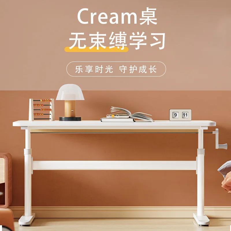 Solid wood computer desk Small home desk Simple desk Desktop hand-cranked lifting table E-sports table
Solid wood computer desk Small home desk Simple desk Desktop hand-cranked lifting table E-sports table