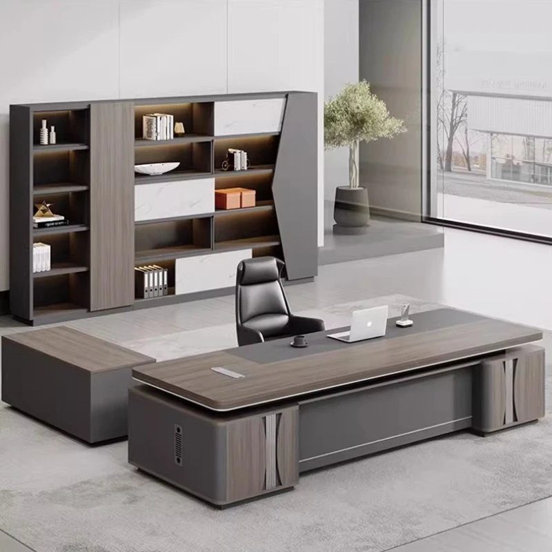 Luxury Executive Office Desk Minimalist Aesthetic Multifunctional Design Office Desk Nordic Crafts Tavolino Trendy Furniture
Luxury Executive Office Desk Minimalist Aesthetic Multifunctional Design Office Desk Nordic Crafts Tavolino Trendy Furniture