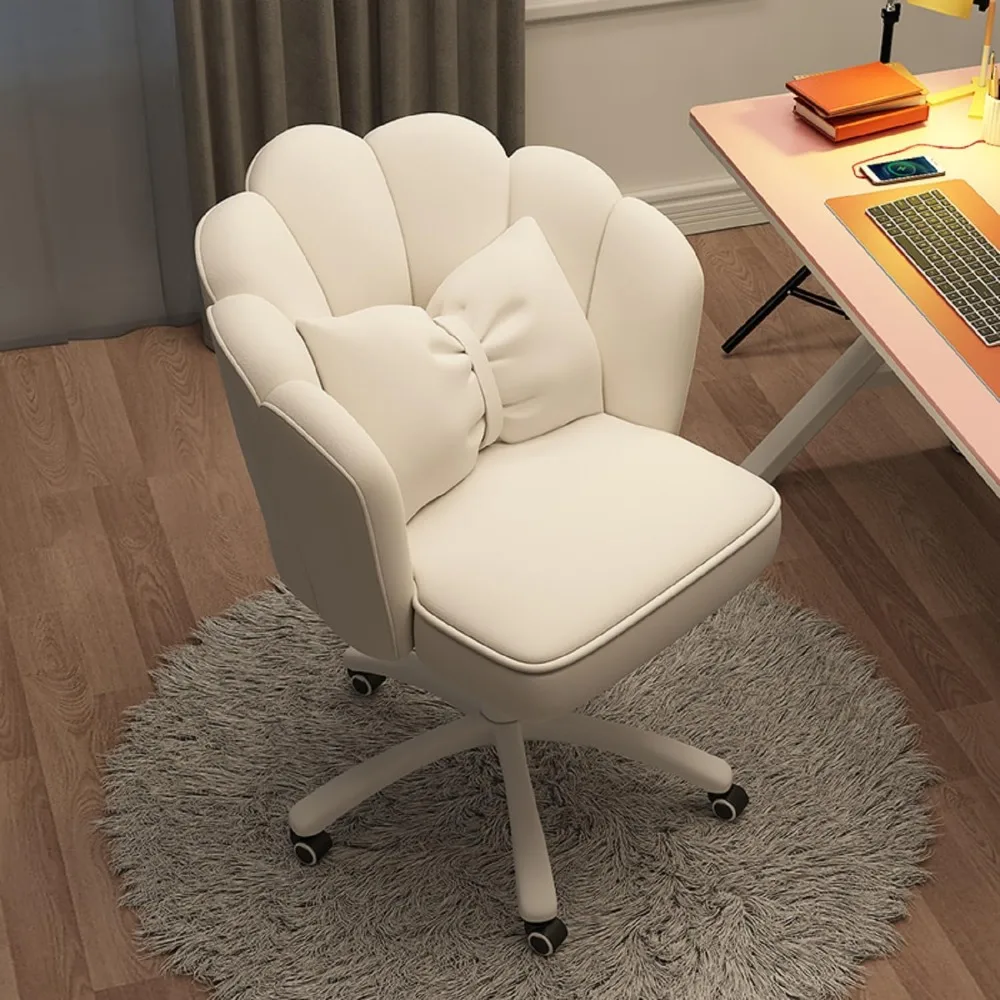 Vanity Chair Velvet Petal Desk Chair Upholstered Modern Tufted Home Office Chair with Back, Height Adjustable Computer Task Chai
Vanity Chair Velvet Petal Desk Chair Upholstered Modern Tufted Home Office Chair with Back, Height Adjustable Computer Task Chai
