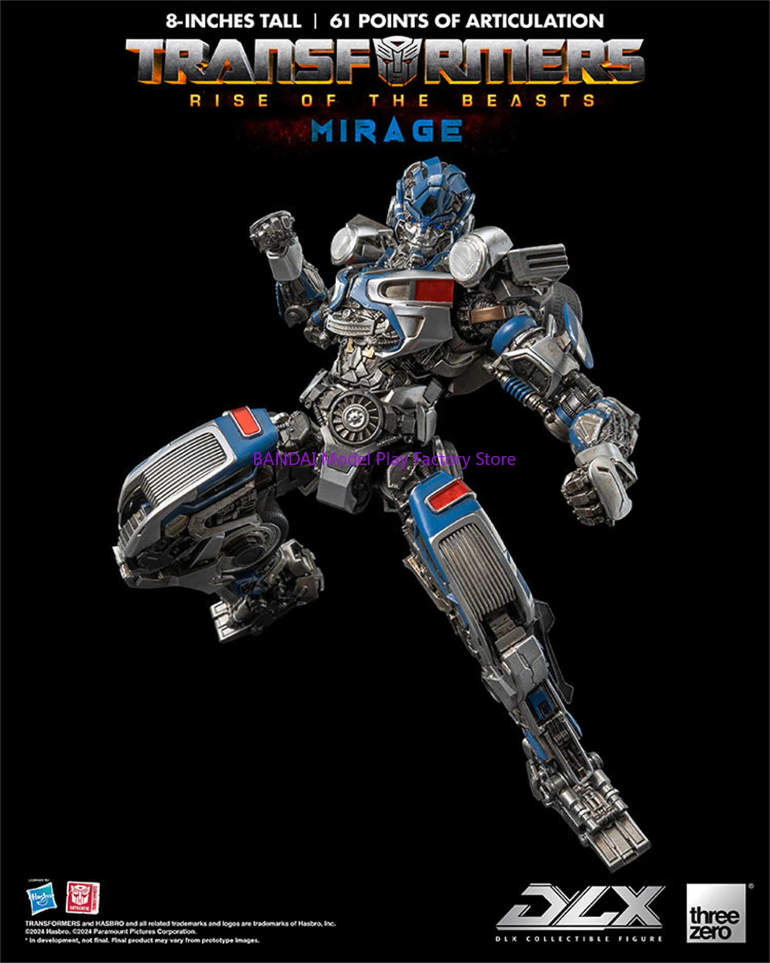 In Stock Now Original ThreeZero 3A G1 Transformation DLX Mirage 61 Points High Quality Action Figure
In Stock Now Original ThreeZero 3A G1 Transformation DLX Mirage 61 Points High Quality Action Figure