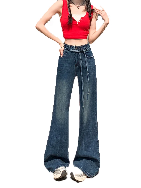 plus Size Women's Vintage High Waist Bell Bottom Jeans Casual Loose Fit Wide Leg Jeans Trendy for Plump Sister
plus Size Women's Vintage High Waist Bell Bottom Jeans Casual Loose Fit Wide Leg Jeans Trendy for Plump Sister
