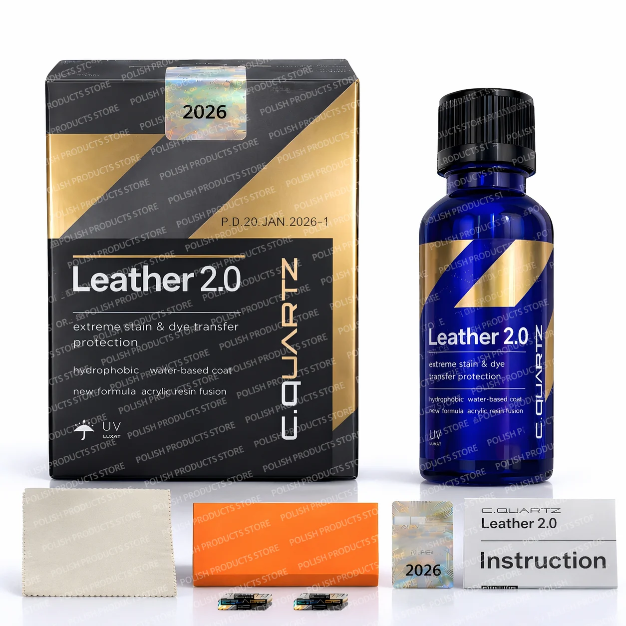 For CAR CQUARTZ Leather 2.0 Hydrophobic Oil Phobic Safe on Car Leather Resistance To UV Denim Dye Coloring Abrasion Stains
For CAR CQUARTZ Leather 2.0 Hydrophobic Oil Phobic Safe on Car Leather Resistance To UV Denim Dye Coloring Abrasion Stains