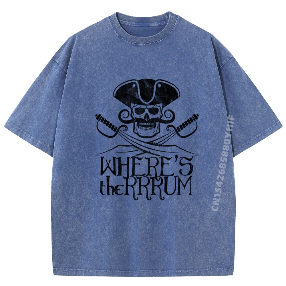 Mens Graphic Tees Pirate Distressed Where The Rum Designer T Shirt Fall Funny Shirts Mens Vintage Washed T-shirts
Mens Graphic Tees Pirate Distressed Where The Rum Designer T Shirt Fall Funny Shirts Mens Vintage Washed T-shirts