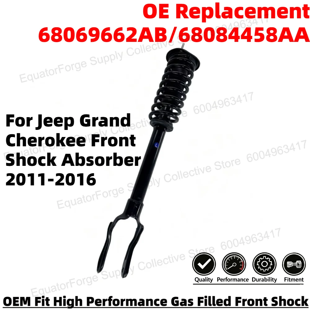 High Stability Premium Durable Front Shock Absorber for Jeep Grand Cherokee 2011-2016 OE Number 68069662AB/68084458AA
High Stability Premium Durable Front Shock Absorber for Jeep Grand Cherokee 2011-2016 OE Number 68069662AB/68084458AA