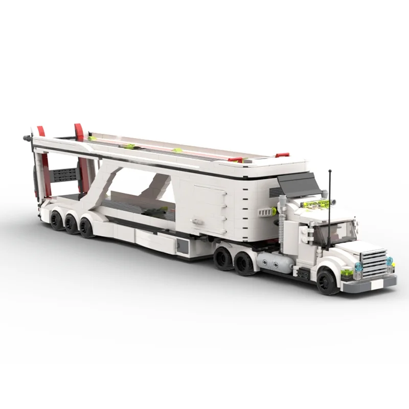 1441pcsMOC LT 3 Car Transport Big Rig Truck Speed Champion Collection Series Boys Gift Creative Building Blocks
1441pcsMOC LT 3 Car Transport Big Rig Truck Speed Champion Collection Series Boys Gift Creative Building Blocks