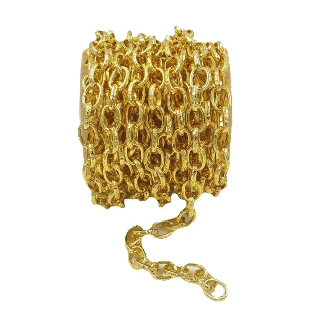 WT-BC267 Texture And Solid Yellow Brass Handmade Semi-Finished Accessory Chain Meters Sale Jewelry Fine Making
WT-BC267 Texture And Solid Yellow Brass Handmade Semi-Finished Accessory Chain Meters Sale Jewelry Fine Making
