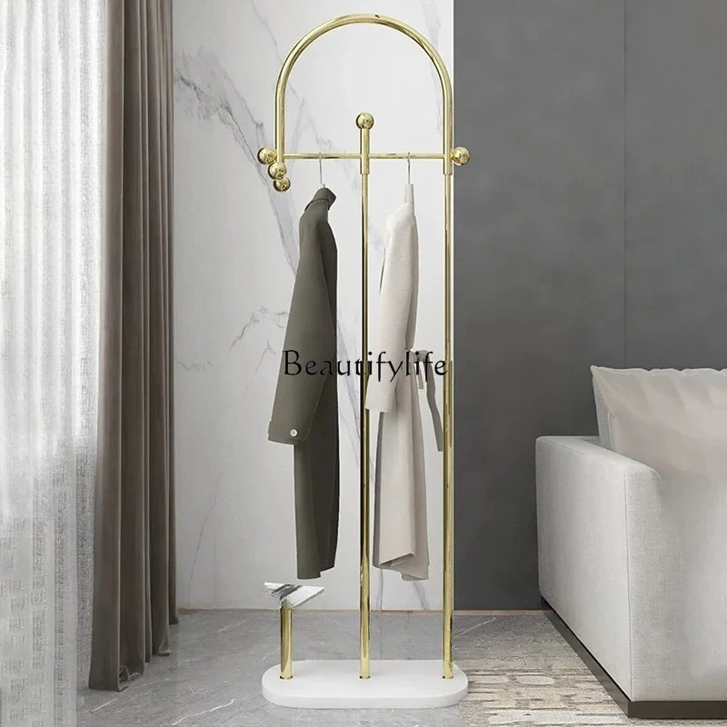 Light Luxury Apartment Villa Coat Racks Stainless Steel Clothing Store Floor-to-ceiling Hanger
Light Luxury Apartment Villa Coat Racks Stainless Steel Clothing Store Floor-to-ceiling Hanger