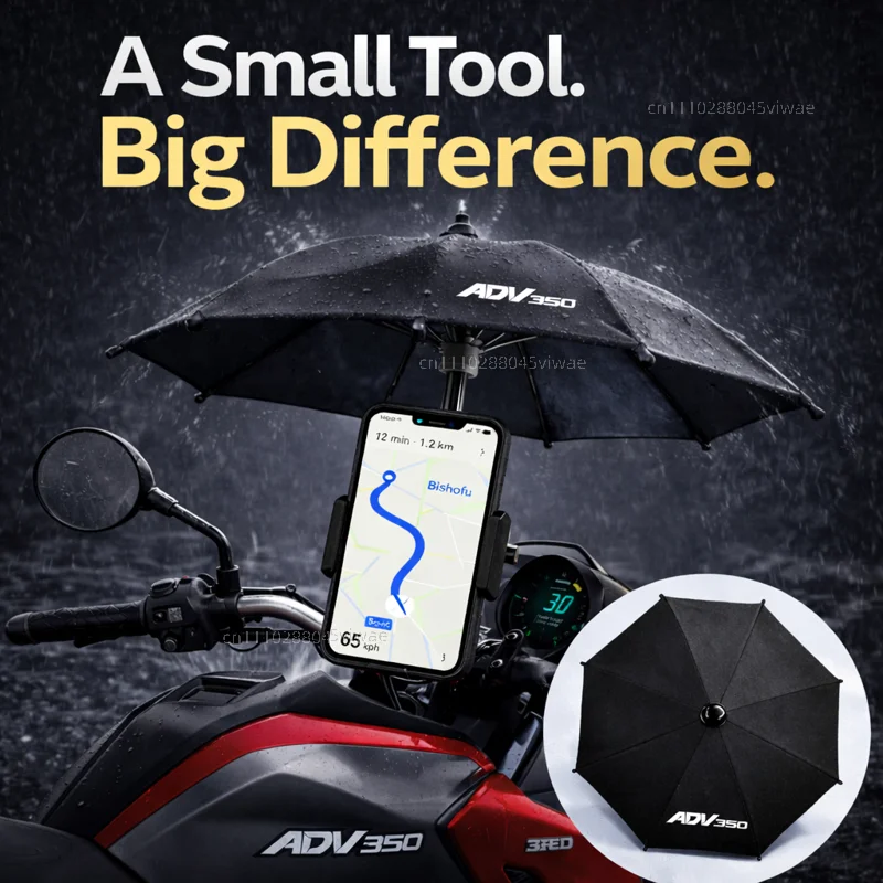 For HONDA ADV350 Motorcycle Phone Umbrella Holder Waterproof Sunshade Anti Glare Rainproof Handlebar GPS Mount
For HONDA ADV350 Motorcycle Phone Umbrella Holder Waterproof Sunshade Anti Glare Rainproof Handlebar GPS Mount