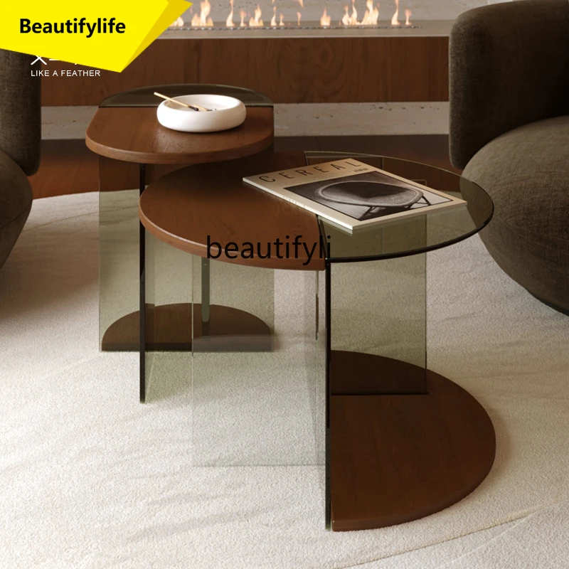 A57 Aesthetic Moon Tea Table Set for Small Apartments, French Mid-Century Minimalist Design
A57 Aesthetic Moon Tea Table Set for Small Apartments, French Mid-Century Minimalist Design