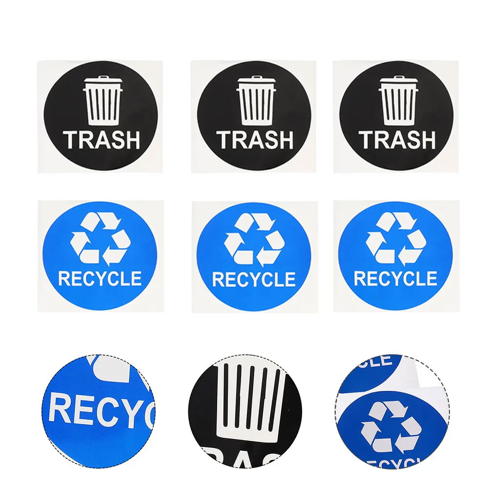 8 Pcs Trash Can Recycling Stickers Garbage Bin Classification Labels Waterproof PVC Decals Easy Simple Use Self Adhesive
8 Pcs Trash Can Recycling Stickers Garbage Bin Classification Labels Waterproof PVC Decals Easy Simple Use Self Adhesive