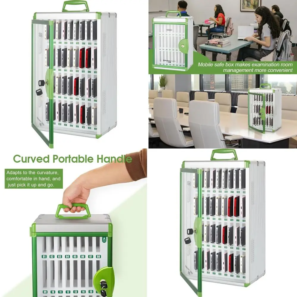 Green Portable PE Storage Cabinet with Alloy Lock, Wall-Mounted for Classroom, Office, or Exam Use
Green Portable PE Storage Cabinet with Alloy Lock, Wall-Mounted for Classroom, Office, or Exam Use