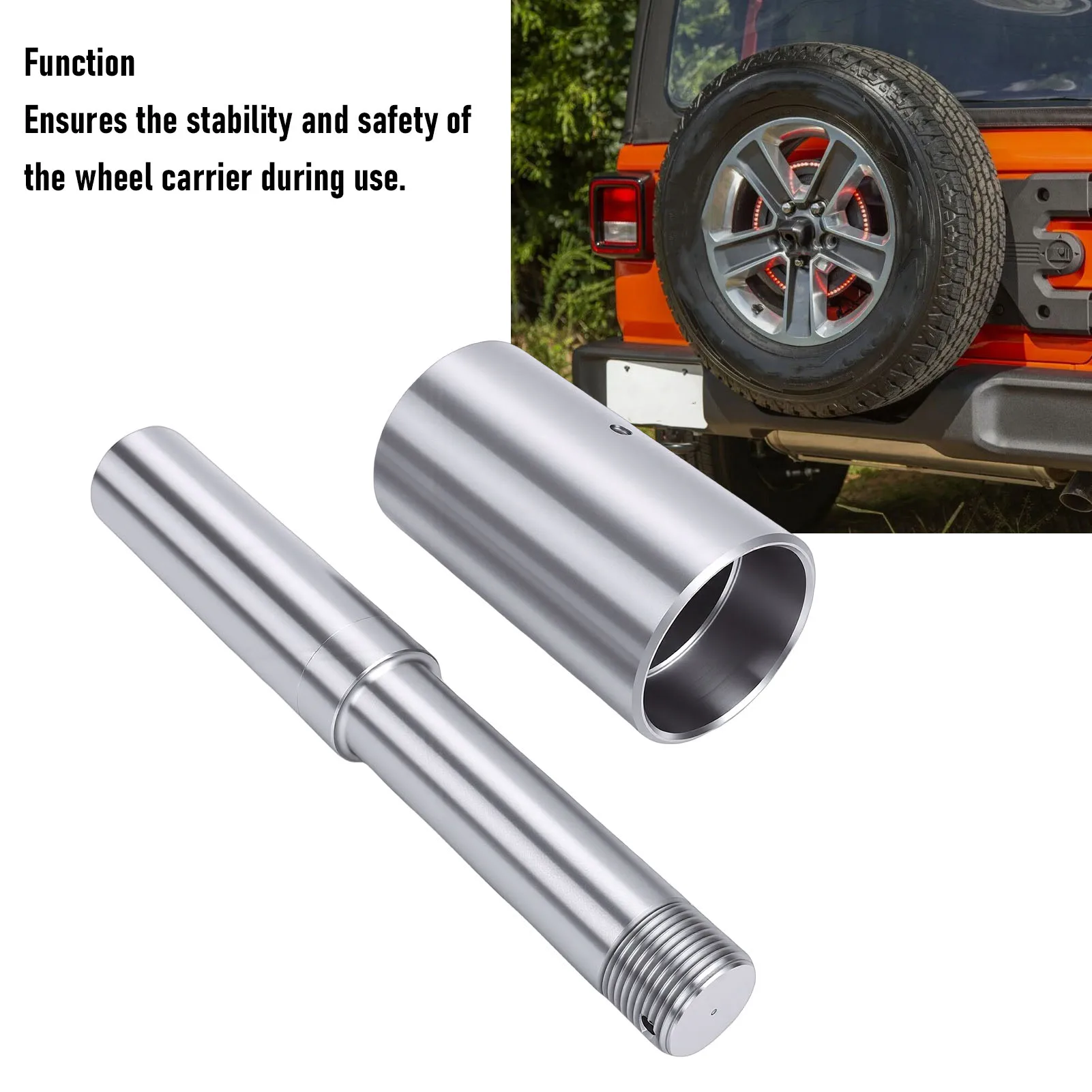Tire Carrier Hinge Kit Stainless Steel Stable Tire Bearing Hub and Kit for Off Road SUVs Tire Carrier Hinge Bearing Kit
Tire Carrier Hinge Kit Stainless Steel Stable Tire Bearing Hub and Kit for Off Road SUVs Tire Carrier Hinge Bearing Kit