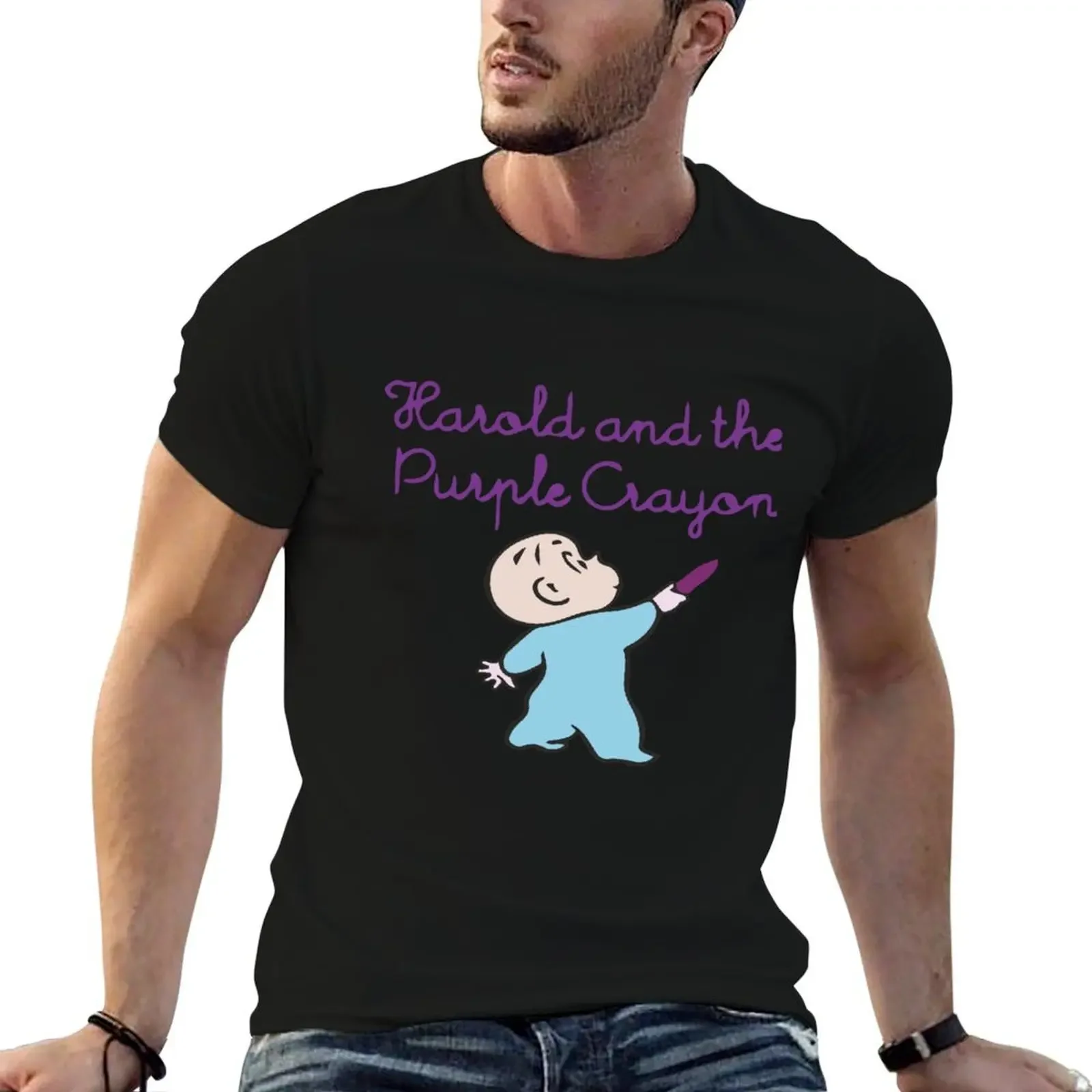 Harold and the Purple Crayon T-Shirt funny shirt cotton for a boy vintage clothing for men
Harold and the Purple Crayon T-Shirt funny shirt cotton for a boy vintage clothing for men