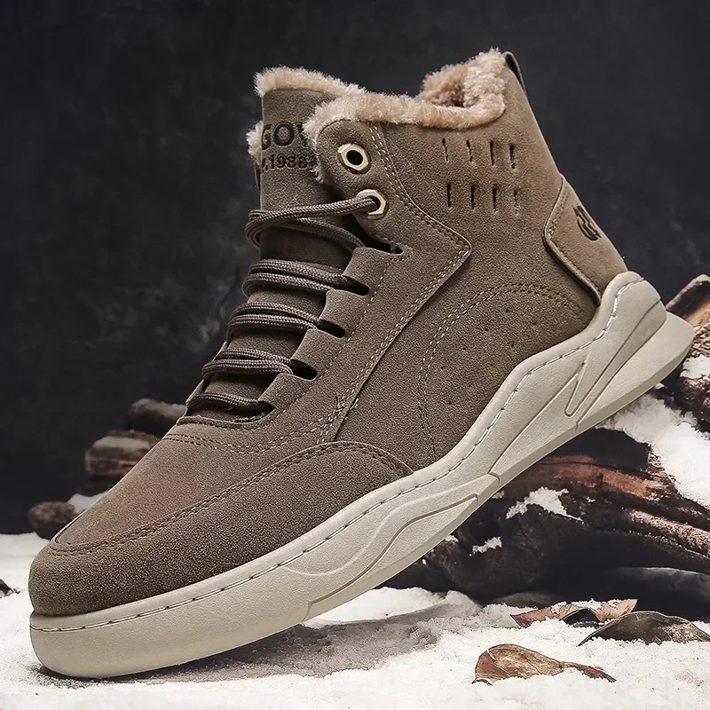 High Street Skate Shoes for Men Anti-slip Summer Outdoor Casual Top Layer Cowhide Genuine Leather Breathable Caterpillar Boots
High Street Skate Shoes for Men Anti-slip Summer Outdoor Casual Top Layer Cowhide Genuine Leather Breathable Caterpillar Boots