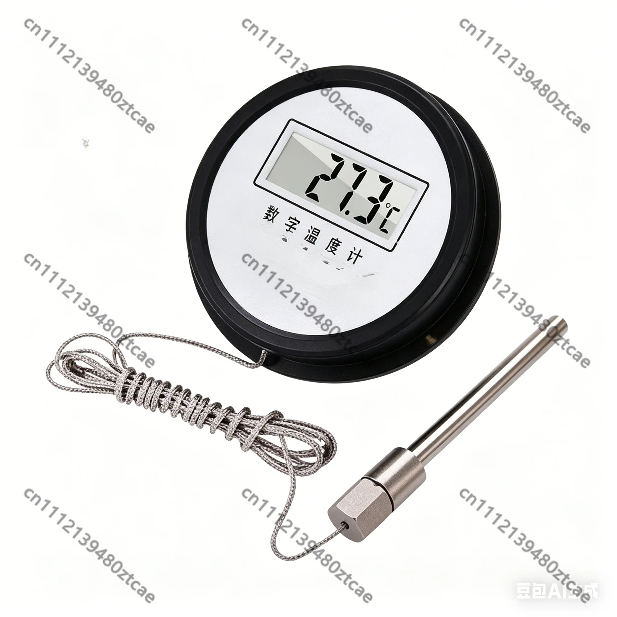 Industrial Digital Thermometer, 500℃ High Temp Meter with Probe, Oven Oil & Roasting Temperature Measuring Tool
Industrial Digital Thermometer, 500℃ High Temp Meter with Probe, Oven Oil & Roasting Temperature Measuring Tool