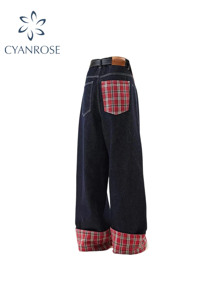 Women's Dark Blue Y2k Jeans Harajuku Aesthetic Japanese 2000s Style Baggy Denim Trousers Vintage Jean Pants Trashy Clothes 2024
Women's Dark Blue Y2k Jeans Harajuku Aesthetic Japanese 2000s Style Baggy Denim Trousers Vintage Jean Pants Trashy Clothes 2024