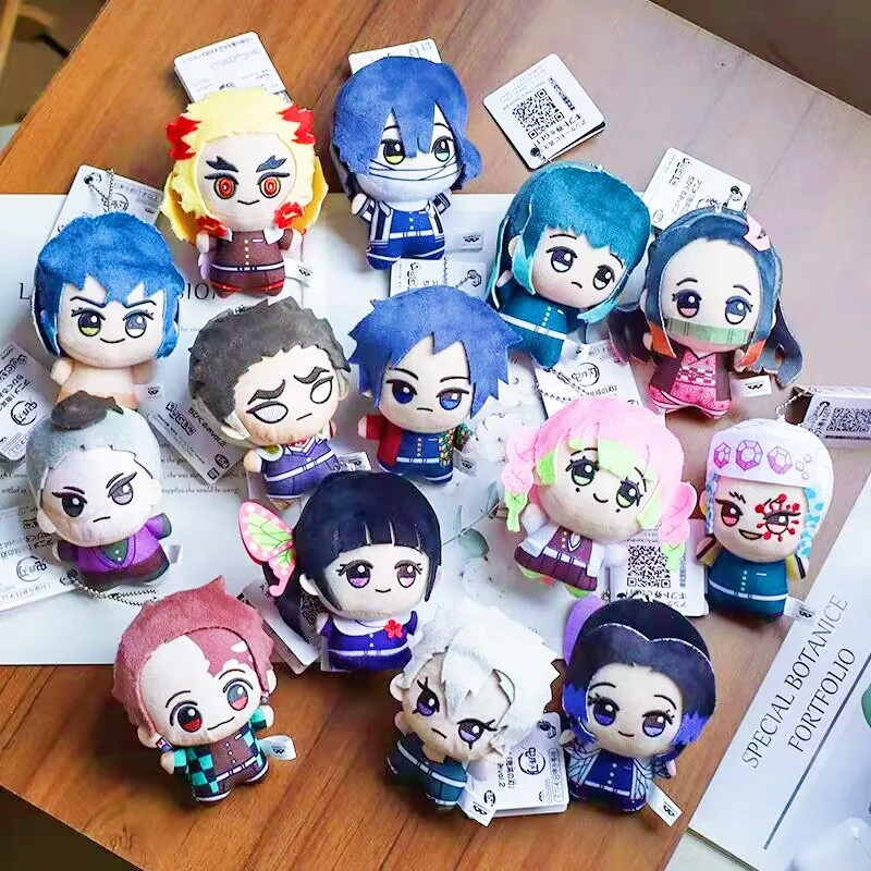 In Stock Demon-Slayer Plush Toy Anime Keychain Pendant Japanese Version Tanjiro Zenitsu Giyu Shinobu For Anime Fans Collection
In Stock Demon-Slayer Plush Toy Anime Keychain Pendant Japanese Version Tanjiro Zenitsu Giyu Shinobu For Anime Fans Collection