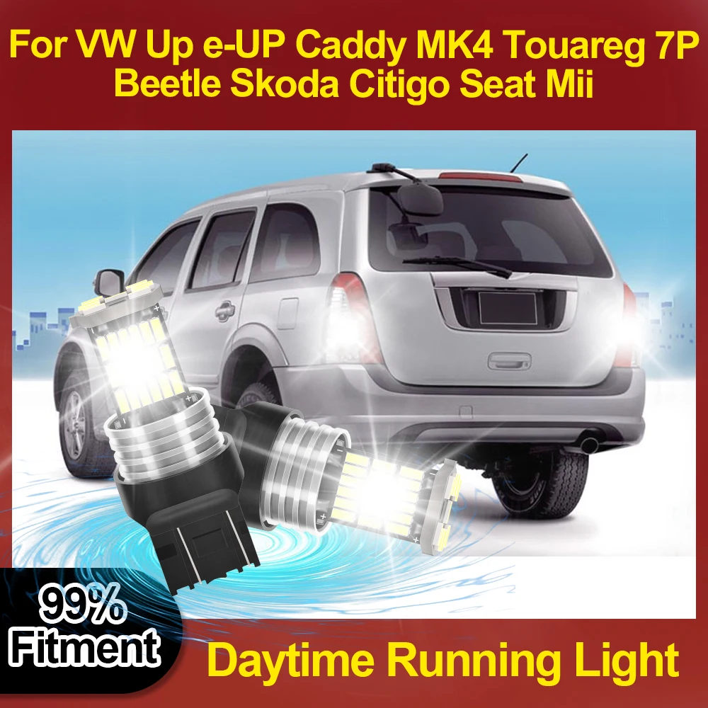 6W 7443 W21/5W T20 Высококачественные дневные ходовые огни 3400LM для VW Up e-UP Caddy MK4 Touareg 7P Beetle Skoda Citigo Seat Mii
6W 7443 W21/5W T20 Высококачественные дневные ходовые огни 3400LM для VW Up e-UP Caddy MK4 Touareg 7P Beetle Skoda Citigo Seat Mii