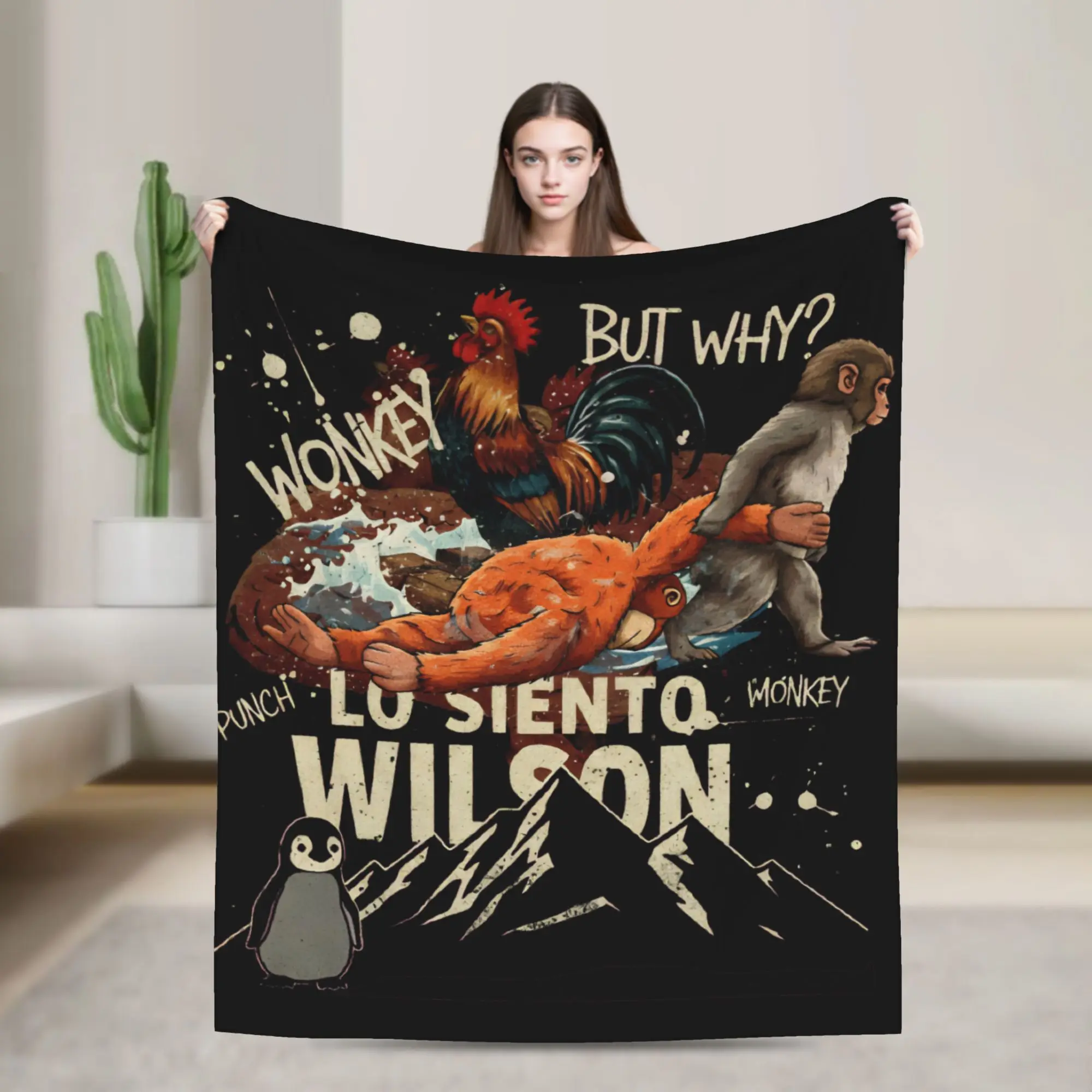 Punch Monkey But Why Blankets Flannel Awesome Warm Throw Blankets for Bed Sofa Spring Autumn,
Punch Monkey But Why Blankets Flannel Awesome Warm Throw Blankets for Bed Sofa Spring Autumn,