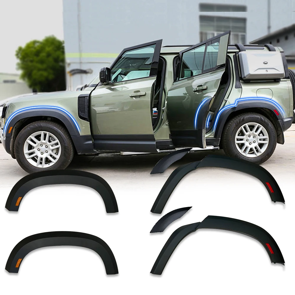 Extended Wheel Arch Kit with led light For Land Rover Defender 110 2020 2025 Car Front Rear Wheel Fender Arch Fender Flares
Extended Wheel Arch Kit with led light For Land Rover Defender 110 2020 2025 Car Front Rear Wheel Fender Arch Fender Flares