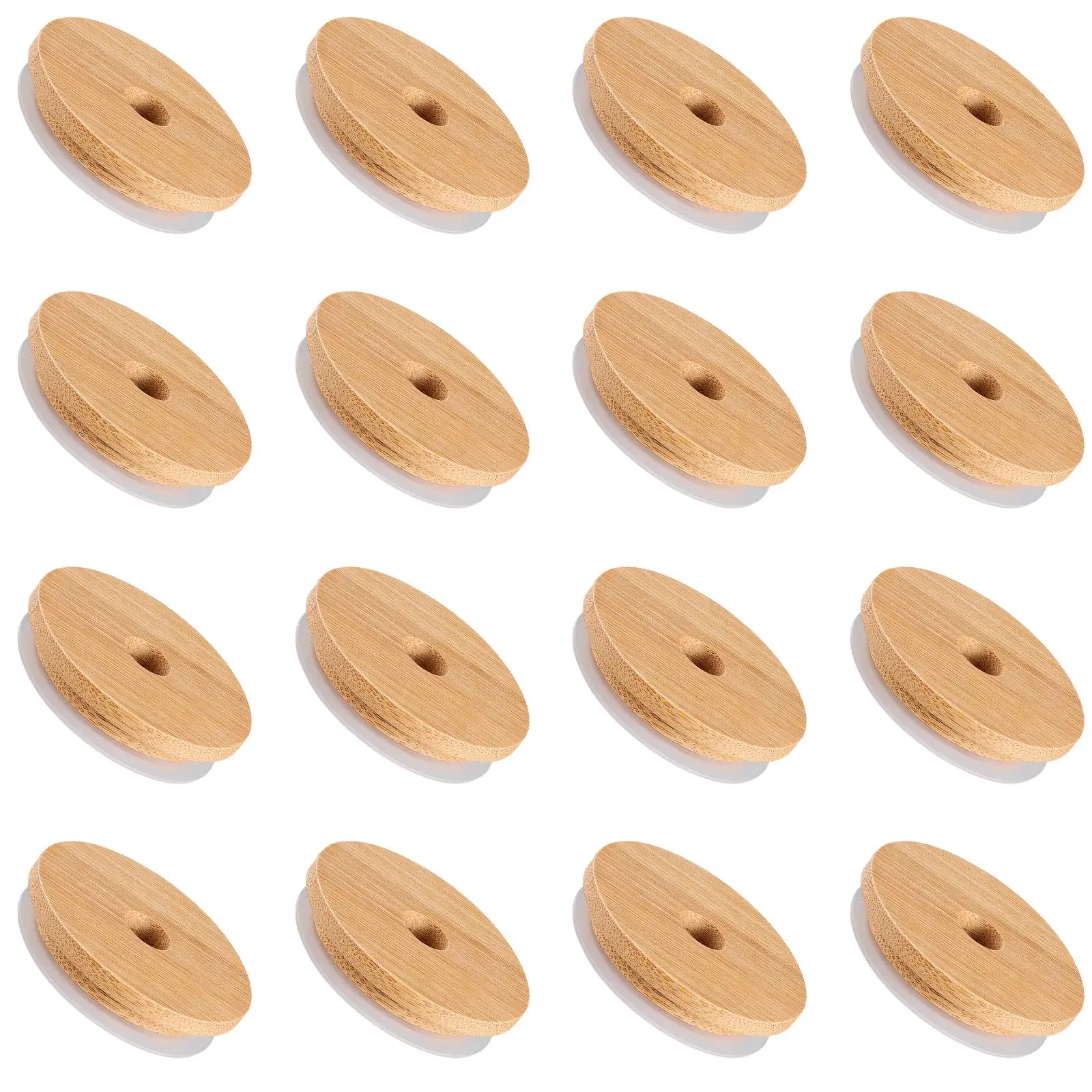 16 Pcs Glass Jars Bottle Straw Jar Cover Hole Sealed Kitchen Accessory Jar Bottle Bamboo Seal Lid Lid Bamboo Seal
16 Pcs Glass Jars Bottle Straw Jar Cover Hole Sealed Kitchen Accessory Jar Bottle Bamboo Seal Lid Lid Bamboo Seal