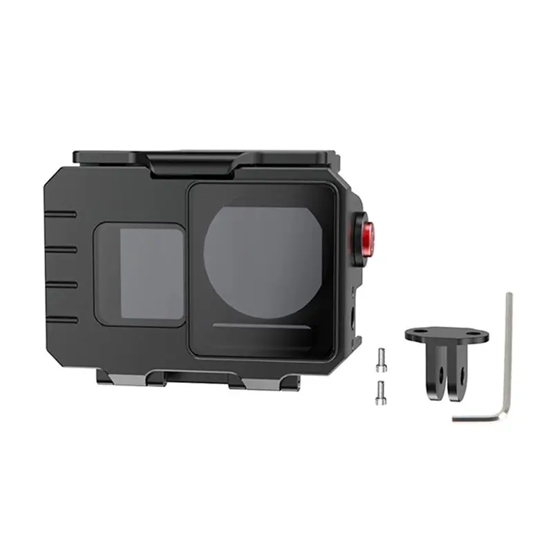 Водонепроницаемый чехол ABKI для подводной съемки на глубине до 80 м для DJI Action 5 Pro 4 3, защитный корпус из алюминиевого сплава, аксессуары для дайвинга
Водонепроницаемый чехол ABKI для подводной съемки на глубине до 80 м для DJI Action 5 Pro 4 3, защитный корпус из алюминиевого сплава, аксессуары для дайвинга