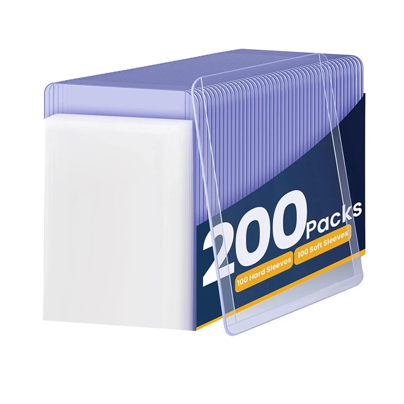 ABHS-200 Packs Card Sleeves For Cards,Baseball Card Protectors,Trading Card Sleeves For Baseball, Football Cards
ABHS-200 Packs Card Sleeves For Cards,Baseball Card Protectors,Trading Card Sleeves For Baseball, Football Cards