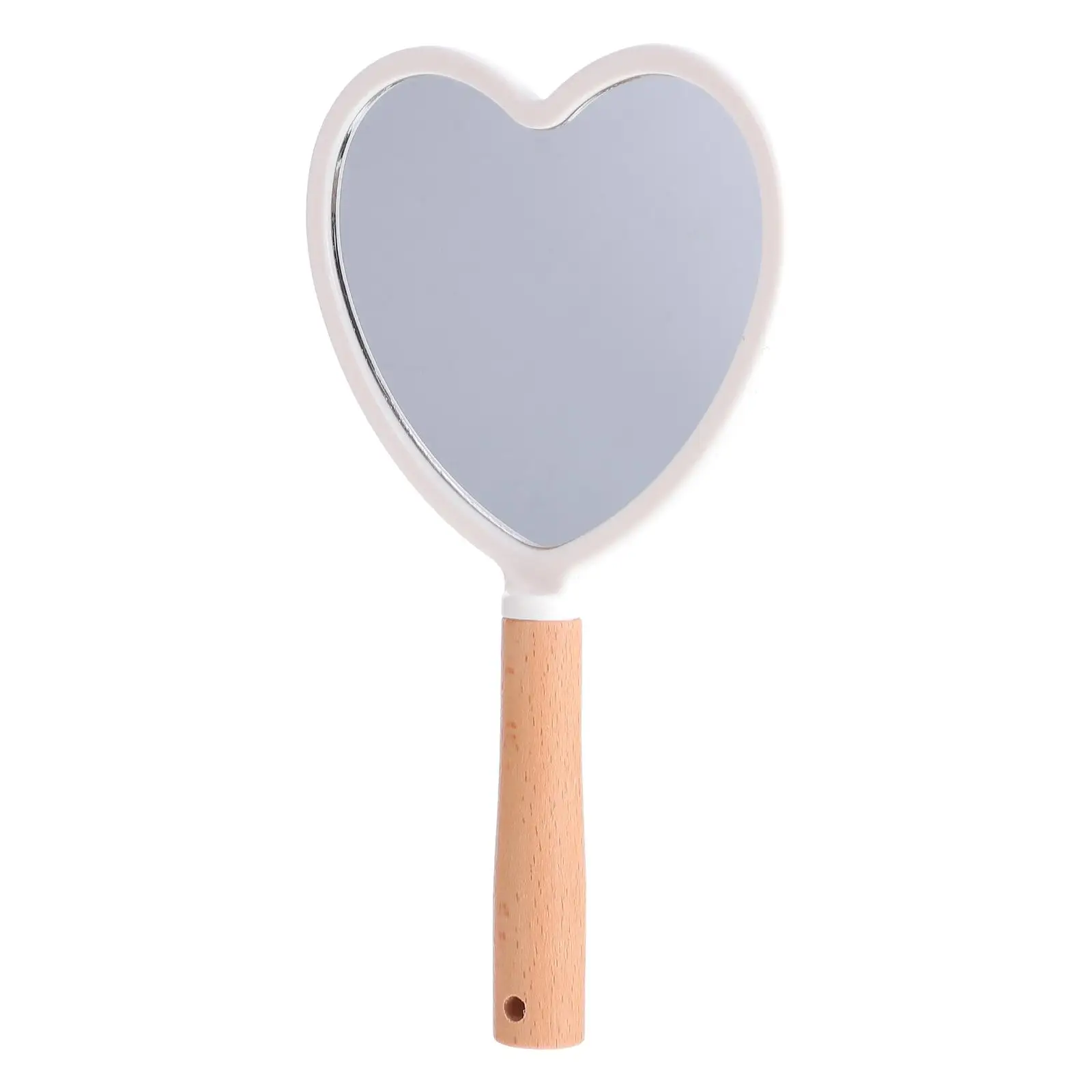Heart Shaped Mirror Portable Handheld Mirrors for Women White Compact Barber Makeup Mirror ABS Barber Makeup
Heart Shaped Mirror Portable Handheld Mirrors for Women White Compact Barber Makeup Mirror ABS Barber Makeup