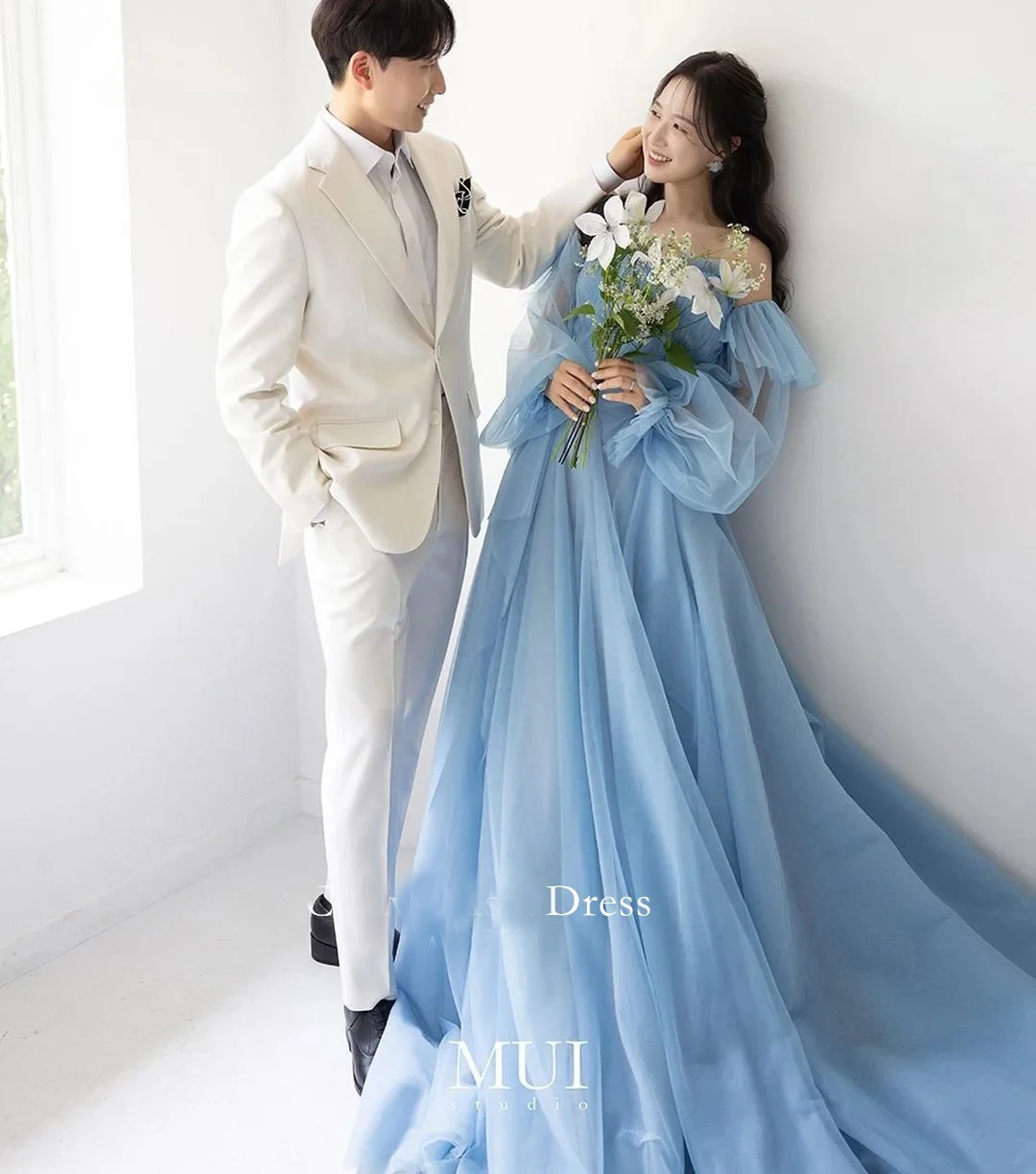 OLOEY Fairy Blue Вечерние платья Корея Свадебная фотосессия Тюль Пышные длинные рукава Вечерние платья для выпускного вечера На заказ
OLOEY Fairy Blue Вечерние платья Корея Свадебная фотосессия Тюль Пышные длинные рукава Вечерние платья для выпускного вечера На заказ