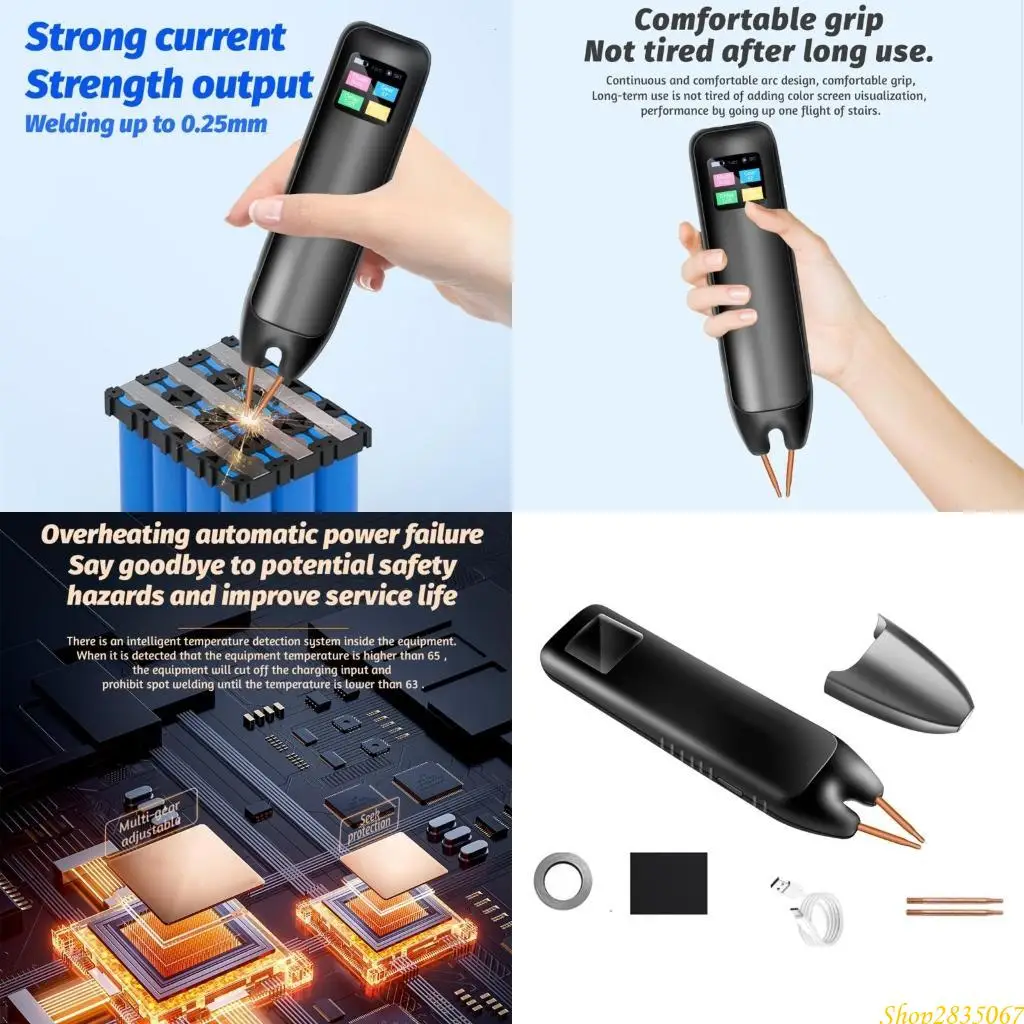 Портативные места сварщика с ЖК -дисплеем для DIY и Professional в 18650 батареи 831F
Портативные места сварщика с ЖК -дисплеем для DIY и Professional в 18650 батареи 831F