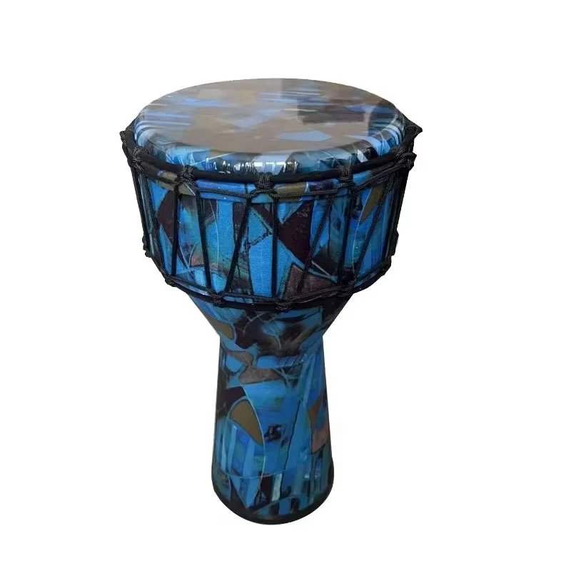 Peacock Blue African Drum with PVC Shell Durable and Shockproof for Playing By One Hand Performing with The Other 8/10/11inches
Peacock Blue African Drum with PVC Shell Durable and Shockproof for Playing By One Hand Performing with The Other 8/10/11inches