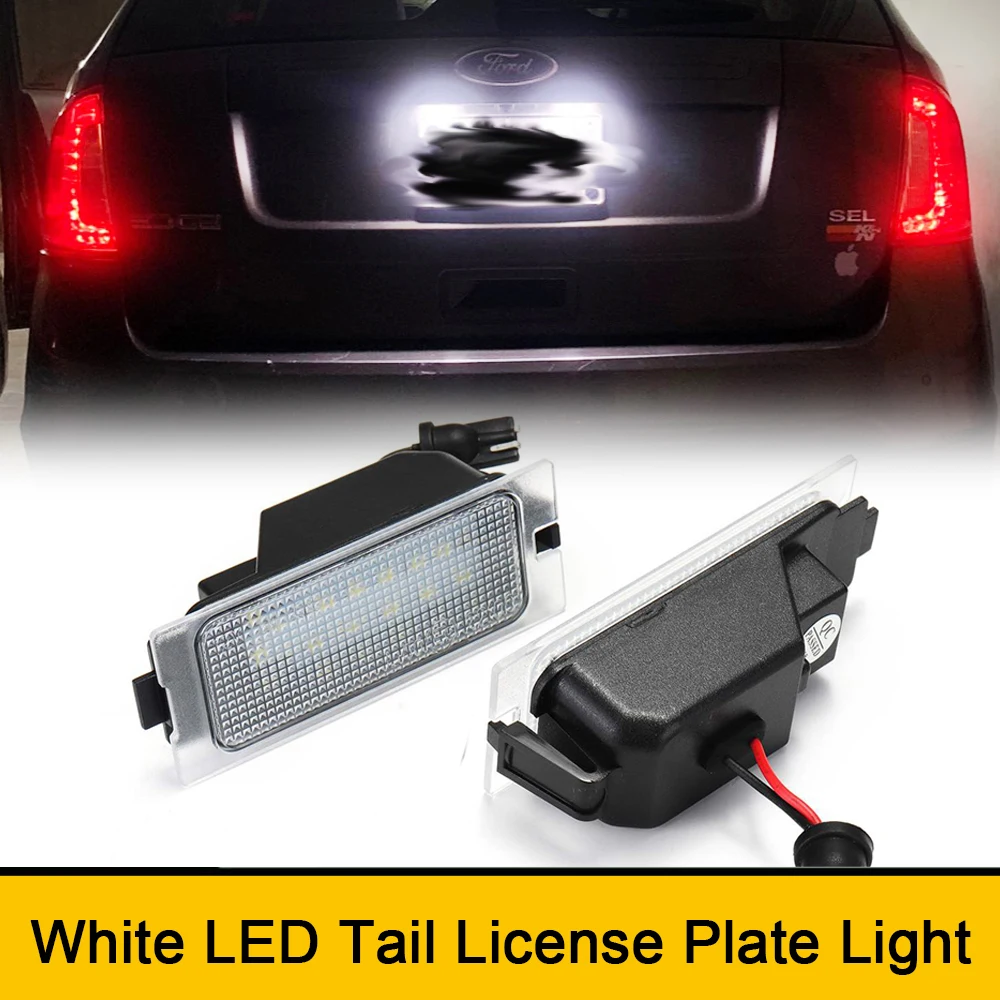 2Pcs White LED Rear License Plate Lights For Ford Escape MK2 Edge MK1 U387 Mercury Mariner 2008-2011 Accessories OEM#7T4Z13550A
2Pcs White LED Rear License Plate Lights For Ford Escape MK2 Edge MK1 U387 Mercury Mariner 2008-2011 Accessories OEM#7T4Z13550A