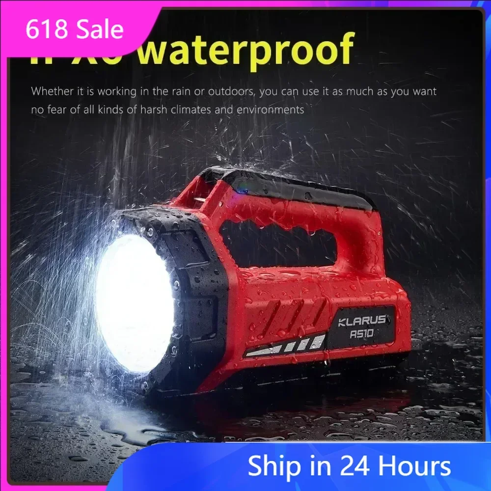 Klarus RS10 Rechargeable LED Flashlight 800LM Powerful Outdoor Lighting with 8000mAh PowerBank for Camping Hiking Self-defense
Klarus RS10 Rechargeable LED Flashlight 800LM Powerful Outdoor Lighting with 8000mAh PowerBank for Camping Hiking Self-defense