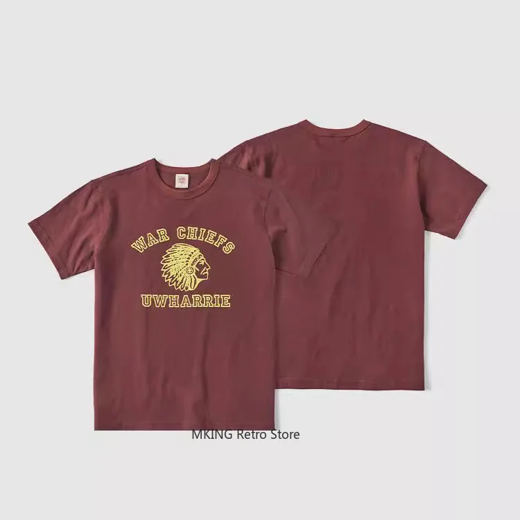 NON STOCK American Retro Ethnic Style Chief T-shirt 255G Heavy Round Neck Men's and Women's Short Sleeves
NON STOCK American Retro Ethnic Style Chief T-shirt 255G Heavy Round Neck Men's and Women's Short Sleeves