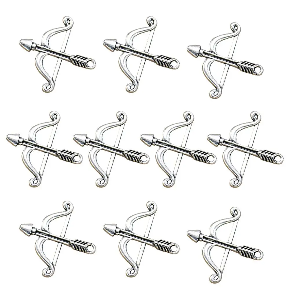Bow Arrow Necklace Alloy Pendants Diy Bracelet Making Supplies Jewelry Craft Accessories Charm Pendant Set Decorative
Bow Arrow Necklace Alloy Pendants Diy Bracelet Making Supplies Jewelry Craft Accessories Charm Pendant Set Decorative