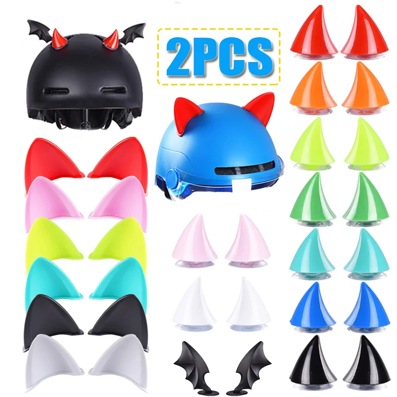 2pcs/Set Motorcycle Helmet Devil Horn Cat Ears Motocross Road Helmet Decoration Car Styling Motorcycle Accessories
2pcs/Set Motorcycle Helmet Devil Horn Cat Ears Motocross Road Helmet Decoration Car Styling Motorcycle Accessories