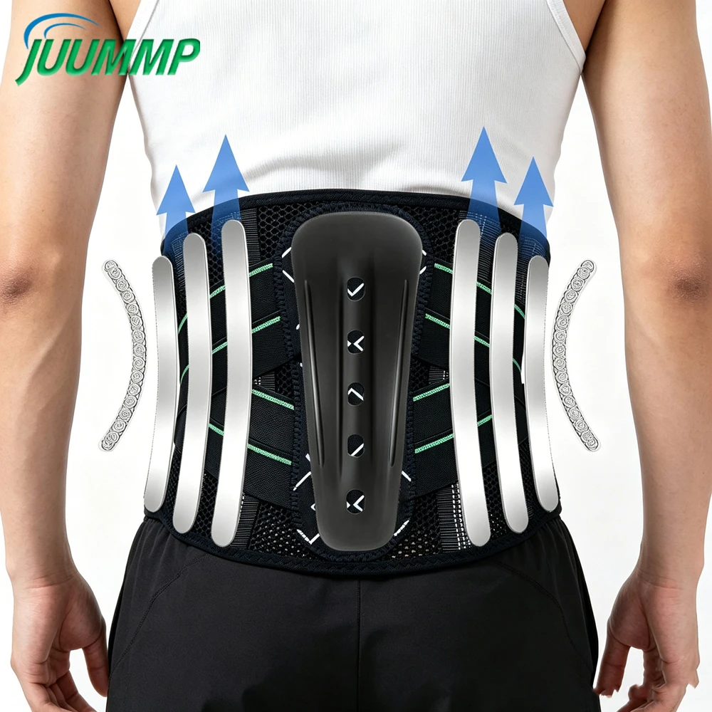 1PCS Under Clothes Back Support Brace with 7 Stays, Adjustable Waist Lumbar Brace for Lower Back Pain Sciatica Posture Lifting
1PCS Under Clothes Back Support Brace with 7 Stays, Adjustable Waist Lumbar Brace for Lower Back Pain Sciatica Posture Lifting