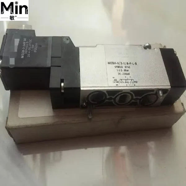 Original MEBH-52-18-P-L-B-230AC 173100 Pneumatic Solenoid Valve for Industrial Automation Air Control System
Original MEBH-52-18-P-L-B-230AC 173100 Pneumatic Solenoid Valve for Industrial Automation Air Control System