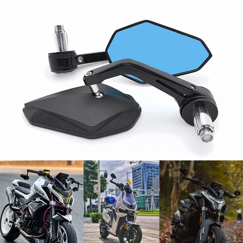 7/8" 22mm motorcycle handlebar end mirror Aluminum Universal Scooter Bar Rear side mirror motorcycle Accessories
7/8" 22mm motorcycle handlebar end mirror Aluminum Universal Scooter Bar Rear side mirror motorcycle Accessories