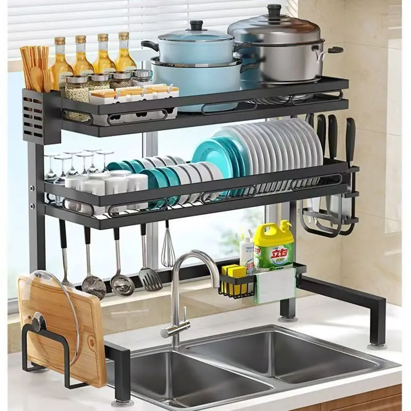 Kitchen Sink Storage Rack,Kitchen Sink,Dish Drying Rack,Drain Rack,Kitchen Utensil Holder,Multifunctional Storage Rack Dish Rack
Kitchen Sink Storage Rack,Kitchen Sink,Dish Drying Rack,Drain Rack,Kitchen Utensil Holder,Multifunctional Storage Rack Dish Rack