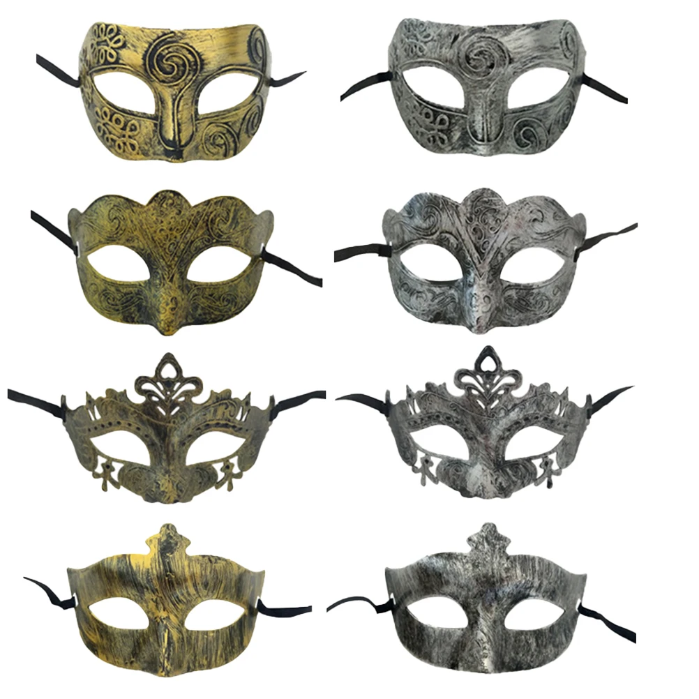 8 Pcs Retro Mask Halloween Party Half Face The Make up Costume Accessories Vintage Cover Man
8 Pcs Retro Mask Halloween Party Half Face The Make up Costume Accessories Vintage Cover Man