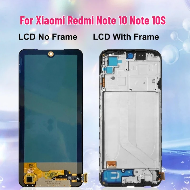 LCD Screen for Xiaomi Redmi Note 10 M2101K7AI Display with Touch Screen Digitizer for Redmi Note 10S Note10S LCD Display
LCD Screen for Xiaomi Redmi Note 10 M2101K7AI Display with Touch Screen Digitizer for Redmi Note 10S Note10S LCD Display