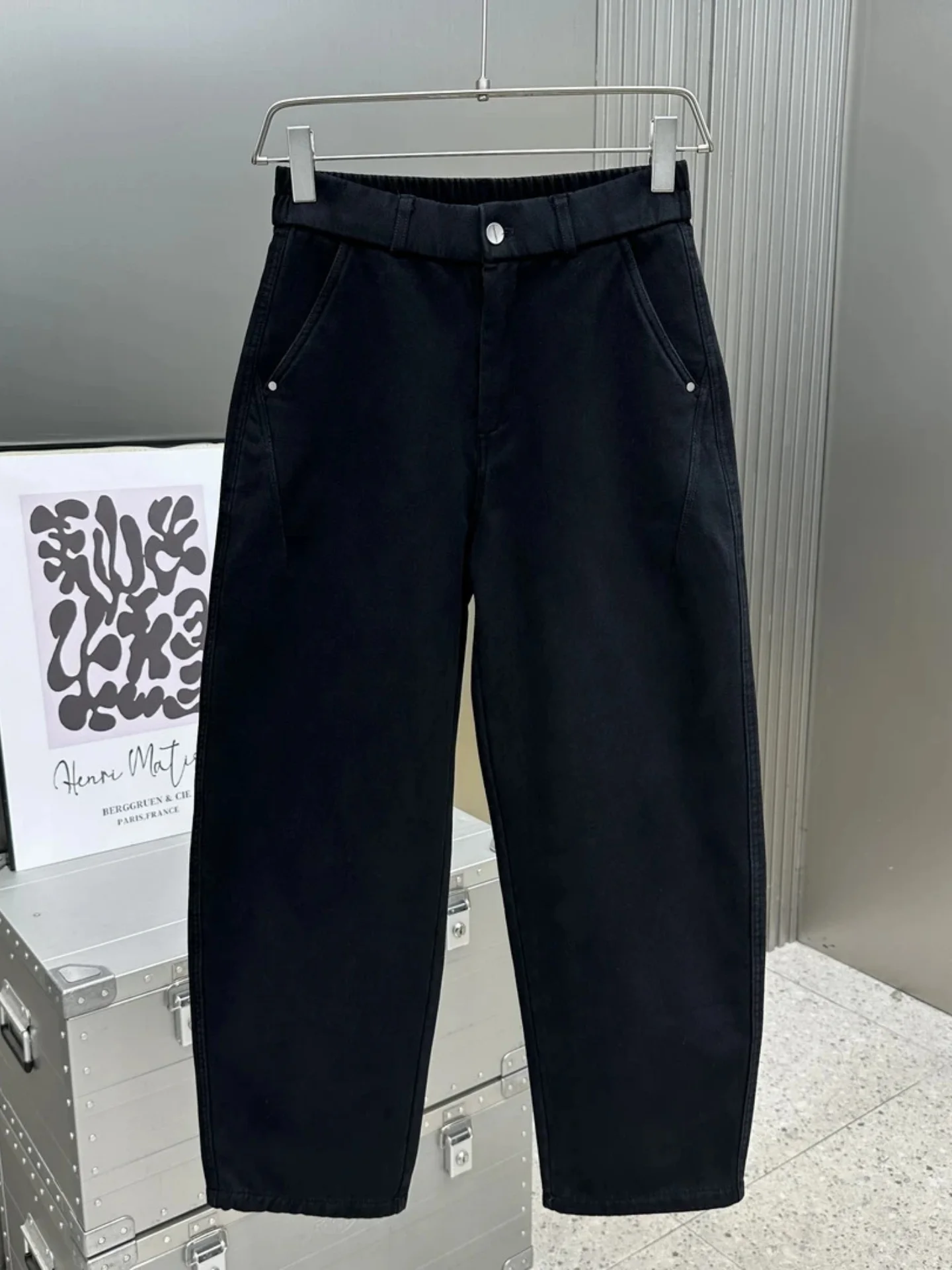 Trendy Slim Fit Winter Men's Straight Leg Casual Jeans Retro Waed Fce Lined Thiened Denim Pants Straight Cut
Trendy Slim Fit Winter Men's Straight Leg Casual Jeans Retro Waed Fce Lined Thiened Denim Pants Straight Cut